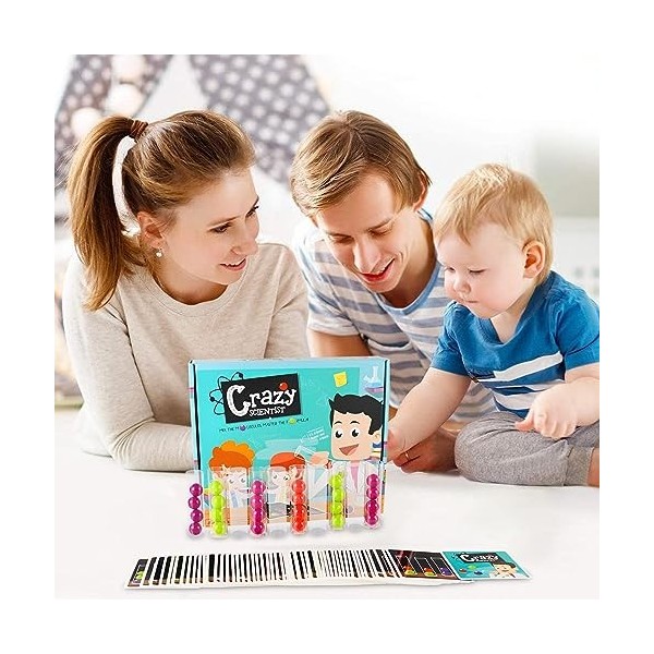 Holdes Perles Tube à Essai Jouets, Jeu de raisonnement interactif Montessori Jouet éducatif dappariement et de logique, Jeu 