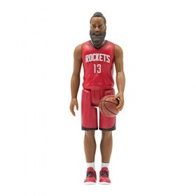 Super7 NBA - Figurine Reaction James Harden Rockets 10 cm Wave 1