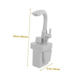 ibasenice Robinet DÉvier Jouets pour Enfants Faire Semblant De Jouer Robinet Imitation Robinet deau Jouet Faux Robinet Joue