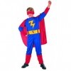 FIORI PAOLO – Super Hero Costume enfant L 7-9 anni bleu