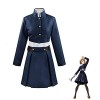 Jujutsu Kaisen Costume danime Cosplay Uniforme scolaire Nobara-Kugisaki Bleu/noir Ensemble complet de vêtements pour école j