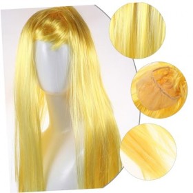Toyvian Perruque Faux Cheveux Faux Couvre-Chef Accessoires De Performance Maquillage Accessoires De Costume Vêtements Fibres 
