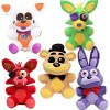 Zhongkaihua Bear Fazbear + Nightmare Bonnie Set Five Nights Game Peluche Fnaf Toys Fnaf Emplacement pour les enfants Cadeau d