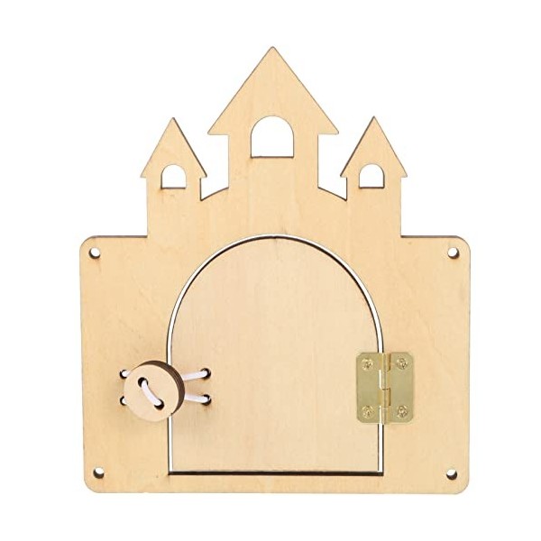 Toyvian 1 Jeu Accessoires De Tableau Occupé Jouets Éducatifs Préscolaires Tableau Dactivité Machine à Laver Jouet Assorti Mo