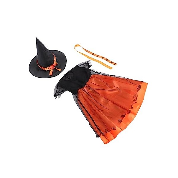 USHOBE 1 Set Halloween Costumes Halloween Cosplay Costume Halloween Party Dress Up Outfit Fille Fantaisie Robe De Sorcière Ro