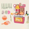 squarex Ensemble de jeu de cuisine avec accessoires – Mini ensemble de cuisine avec son lumineux réaliste – Jeux dintérieur 