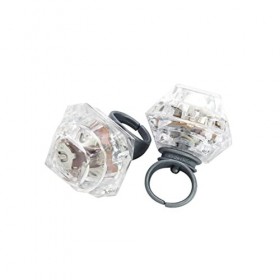 ibasenice 8 Pièces De Bijoux Pour Enfants Bagues Pour Enfants Bagues Gemmes Anneaux Lumineux Cadeaux De Fête Anneaux Lumineux