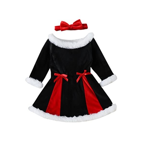 Xiaojiu Robe Noel Fille Deguisement Pokemon Enfant Tenue Noël Bébé