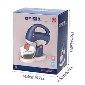 Jouet Enfant Jouet De Cuisine, Miniature Jouet Électrique Mélangeur Cuisine, Jeu Imitation Enfant Cadeau pour Garçons Et Fill