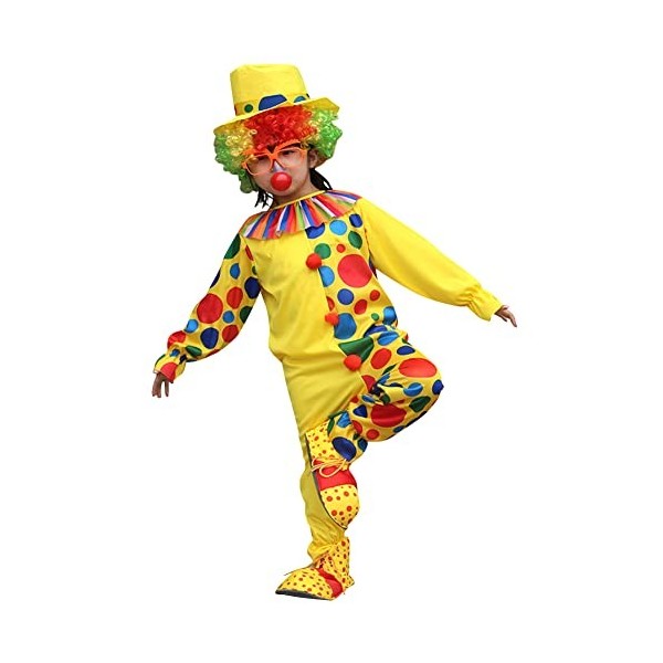 Deguisement Garcon Clown Carnaval 6-8 ans