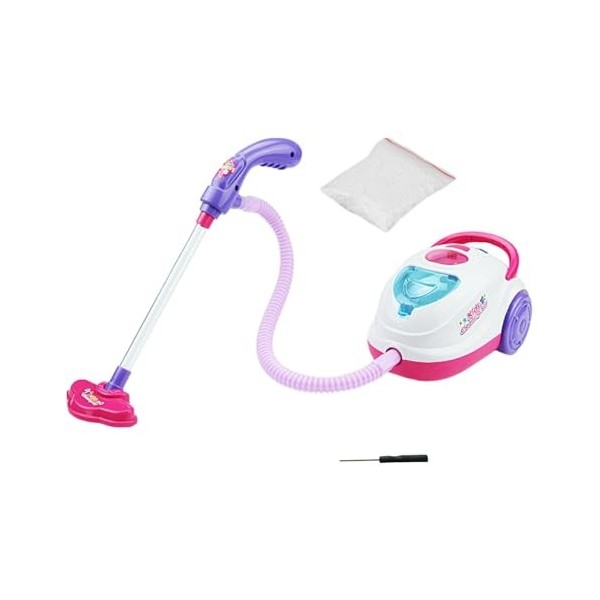 perfk Aspirateur pour enfants, jouet de simulation de ménage, jeu Parent-enfant, petits Kits daide au ménage pour la materne