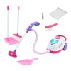 perfk Aspirateur pour enfants, jouet de simulation de ménage, jeu Parent-enfant, petits Kits daide au ménage pour la materne