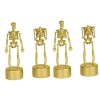 Toyvian 6 Pièces Trophée De Support De Crâne Jouet Adulte Artisanat pour Adultes Squelette dhalloween Trophée du Meilleur Co