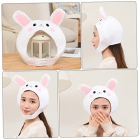Toyvian 2 Pièces Petit Couvre-Chef De Lapin Blanc Accessoires Photo De Bal Vêtements Pour Enfants Tenues De Jeu De Rôle Chape