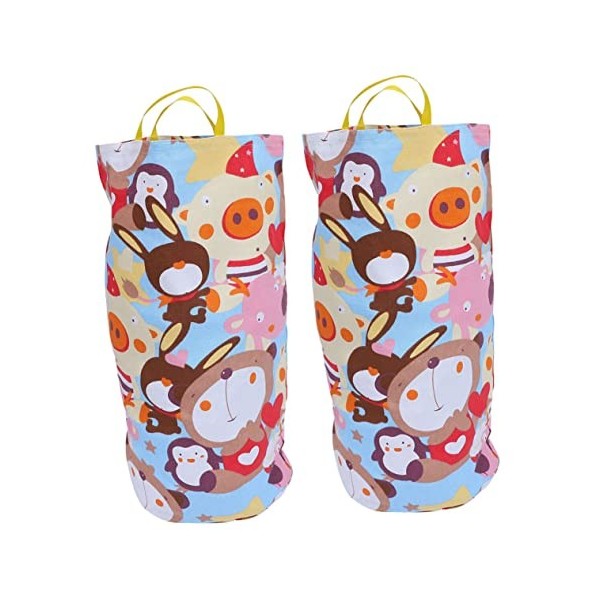 Toyvian Sac De Saut 2 Pièces Jouets De Plein Air pour Enfants Sacs De Jute pour Enfants Jeux De Carnaval Faveur du Parti Joue