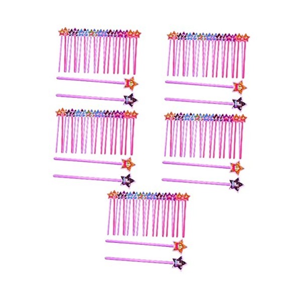 Toyvian Jouets pour Filles 75 Pièces Jouet Étoile Jouet pour Filles Jouets pour Enfants pour Les Filles Jeu De Rôle De Fée Fi