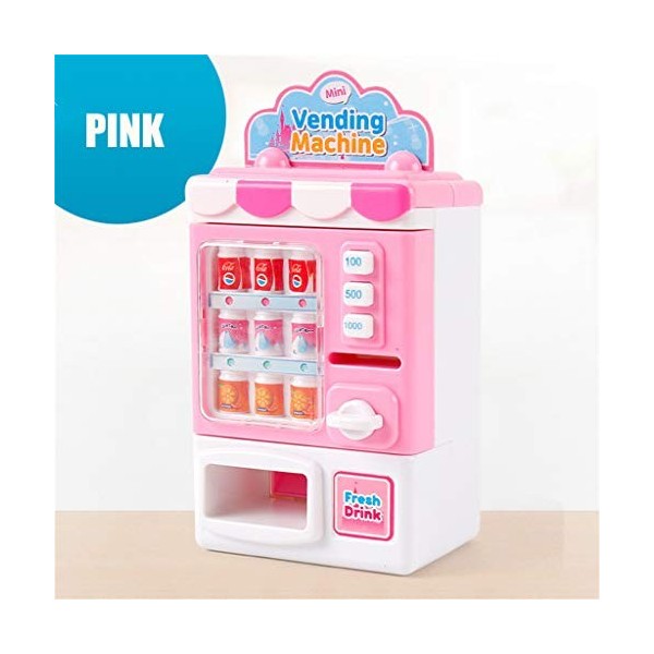 MxG786 Jeu de machines pour enfants Boissons Shopping Maison Simulations Leçons pour distributeurs automatiques