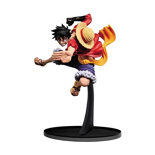 MOJJA One-Piece Figurine Anime Monkey D. Ruffy Gear 2 Domineering Hauteur 17 cm