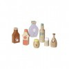 Vertbaudet Set de Condiments en Bois Beige TU