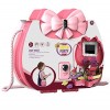 FeiWen Sac à bandoulière Vaisselle Maquillage Jouets médicau Jouet de Dessert Jeu dimitation Cadeau Jouet Enfant Jaune 