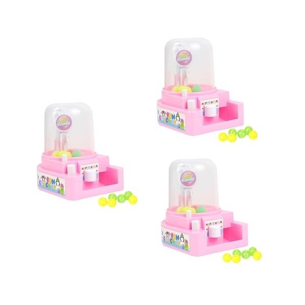 ibasenice 3 Pièces Jouet pour Enfants Garçons Jouet Mini Griffe Machine Griffe Jeu Machine Boules Bonbons Grabber Réglable Gr
