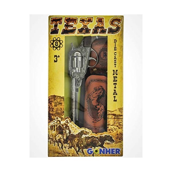 Gonher - 1500 - Imitation - Coffret Texas 8 Coups