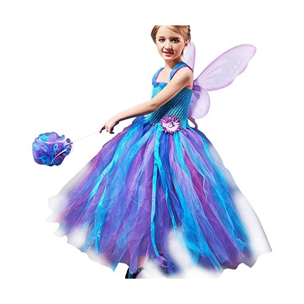 shangjia Noël bébé fille | Costume princesse féerique pour fête cosplay pour enfants | Costume princesse pour tout-petits ten