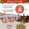 BBTO 48 Pièces Remplisseurs de Sac de Fête de Noël, Inclure 24 Jeux de Labyrinthe de Noël 24 Bracelets de Claque pour Enfants