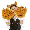 KOMBIUDA 1Pc Chiot Chien Jouets Chiot Jouets Pour Enfants Cadeau Pour Femme Simulation Animaux Gants Pattes À Cosplay Carnava