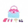 Toyvian Jouets De Filles 3 Ensembles De Ensemble De Jeu DArtisanat Sac Fourre-Tout Mignon Ensemble De Jeu pour Enfants Jouet