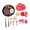 Amagogo Ensemble de Jeu de Cuisine, Accessoires de Cuisine, Jouet de Simulation éducatif, Ensemble de Jeu de Cuisine, Jouets 