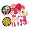 Amagogo Ensemble de Jeu de Cuisine, Accessoires de Cuisine, Jouet de Simulation éducatif, Ensemble de Jeu de Cuisine, Jouets 