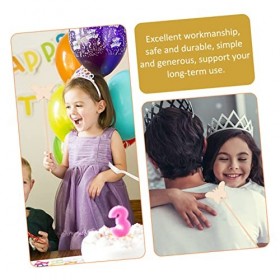 TOYANDONA 24 Pièces Artisanat En Bois Pour Enfants Jouets Pour Enfants Ensemble De Jeu En Bois Bricolage De Fée Étoiles Princ