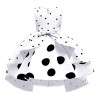 IBTOM CASTLE Déguisement Princesse Filles Bébé Enfant Robe Tutu à Pois Polka Dot Minnie sans Manches Cartoon Cosplay Costume 