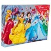 Sambro DSP14-6722 Calendrier de lAvent Disney Princess avec Papeterie, Petits Jouets et Autocollants pour Enfants à partir d