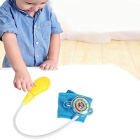 Eeneme Jouet dinfirmière pour enfant - Mini tensiomètre - Jeu de rôle médical - Simulation éducative - Jouet pour enfant - R