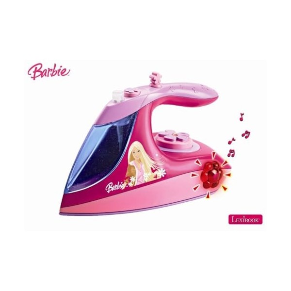 Lexibook - RPB502 - Imitations - Le fer a repasser magique Barbie