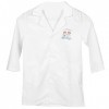 ibasenice Blouse de laboratoire pour enfant - Costume pour scientifique - Blanc - Costume à enfiler pour jeux de rôle pour ga