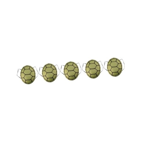 Toyvian Provisions 5 Pcs Portable Carapace De Tortue Costume De Tortue Pour Tout-Petits Costume De Tortue Adulte Habiller Enf