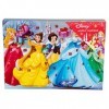 Sambro DSP14-6722 Calendrier de lAvent Disney Princess avec Papeterie, Petits Jouets et Autocollants pour Enfants à partir d