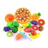 1 Jeux Simulation Légumes Et Fruits Modèle Jouet Éducatif Coupe Pizza Jouet Légumes Jeu Rôle Pour Tout-petits Jouet Cuisine