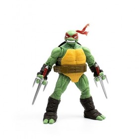 The Loyal Subjects Teenage Mutant Ninja Turtles BST AXN Raphael IDW Figurine inspirée des héros de la Bande dessinée 12,7 cm