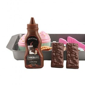 Backbayia Dessert de Beignet de Biscuit Mini Jeu de Simulation Jouet éducatif pour Enfants