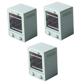 Toyvian 3 Pièces Maison De Poupée Cuisine Support Jouets Kidult Jouets Jeu De Rôle Jouets pour Enfants Mini Maison Paysage Pr