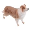 Toyvian Jouet Modèle Border Collie Chiot Réaliste Modèles danimaux Mignons Figures Animales Éducatives Ensemble De Jeu pour 