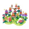 Colcolo Ensemble de Jeu de Blocs de Fleurs En Croissance, Jouet de Construction de, Ensemble de Jeu de Simulation de Jardinag
