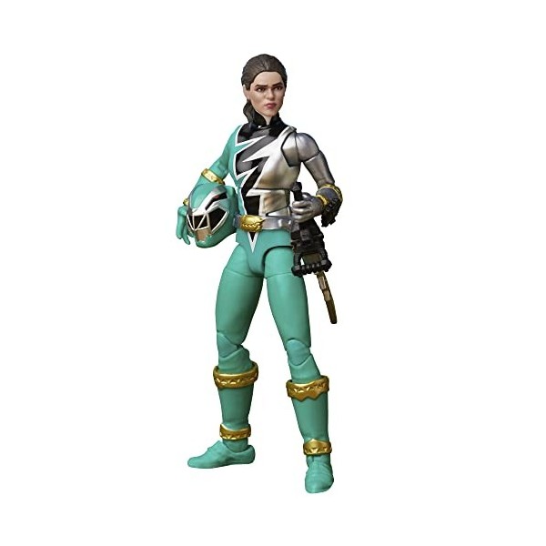 Power Rangers Lightning Collection, Figurine Ranger Vert Dino Fury de 15 cm