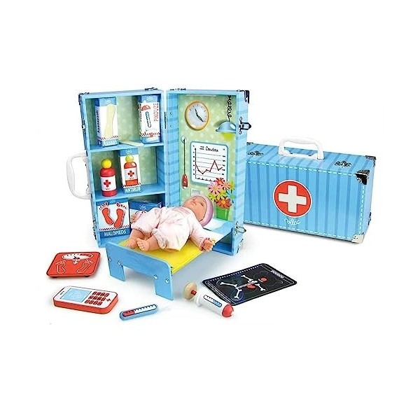 Vilac - 6312 - Jeu dImitation - Valisette de Docteur