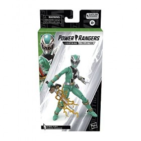 Power Rangers Lightning Collection, Figurine Ranger Vert Dino Fury de 15&nbsp;cm
