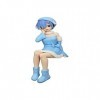 Furyu Re:Zero Starting Life in Another World Figurine en PVC Rem Noodle Stop version princesse neige Multicolore